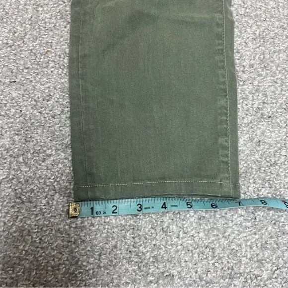 Frame Jeans Mens 31x26 Green L Homme Slim Wash Military Stretch Pants Denim - Picture 3 of 11